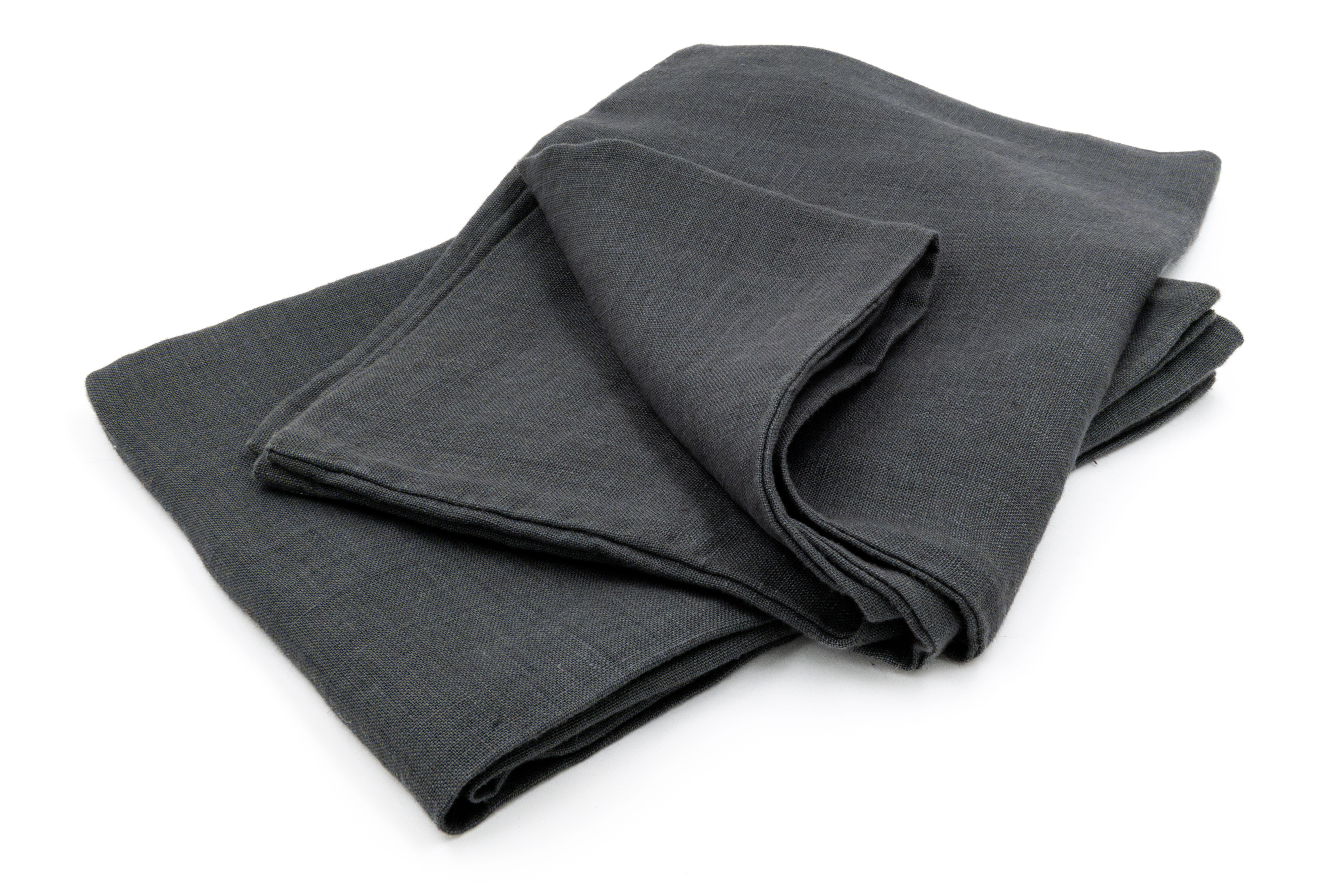Pair Of Heritage Linen Pillow Cases - Dove Gray